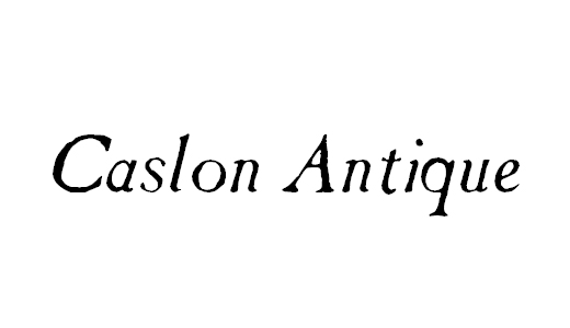 caslon antique font free