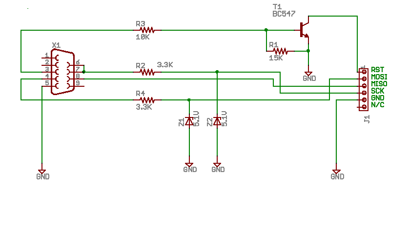 spi serial flash programmer schematic drawings
